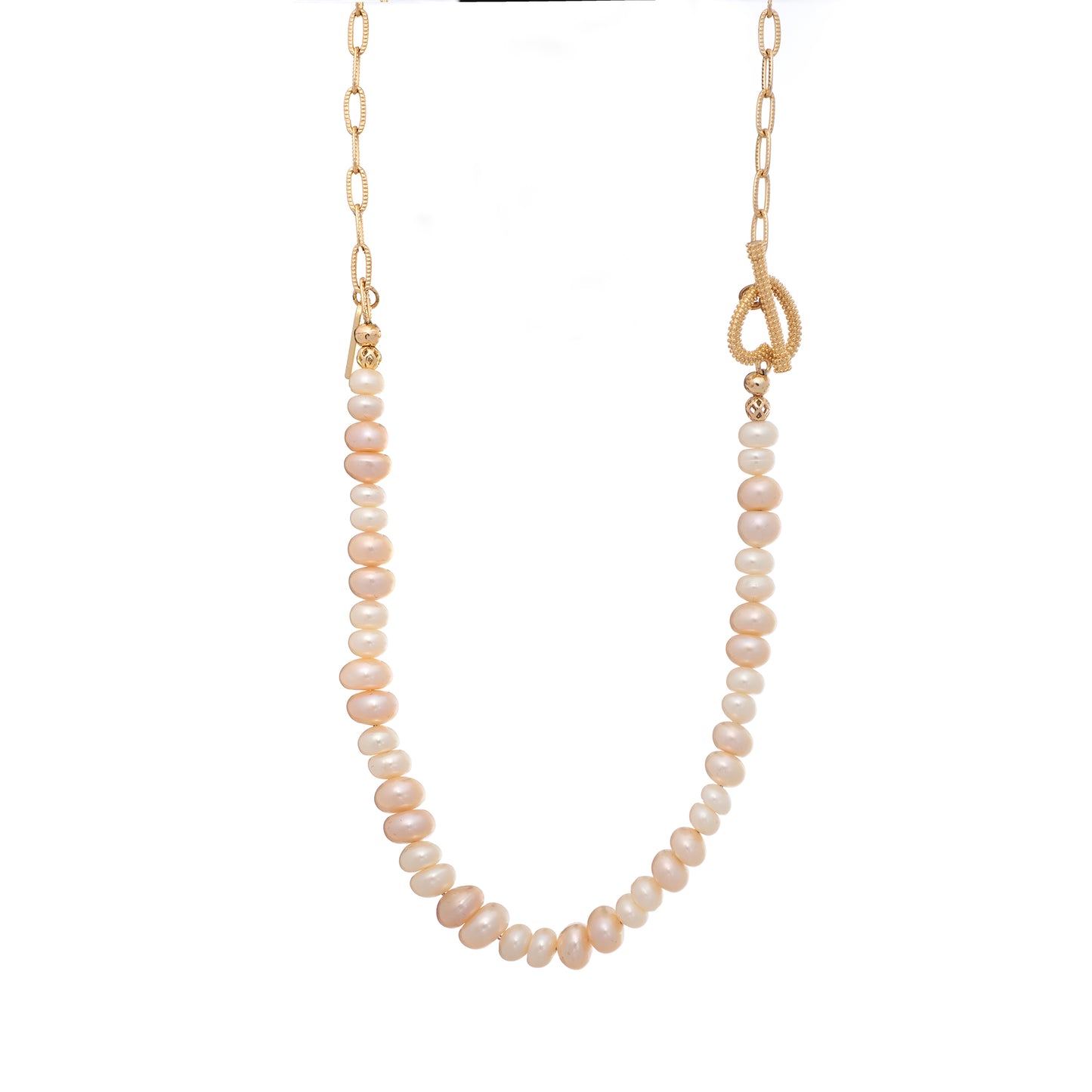 PÄRLHJÄRTA HALSBAND