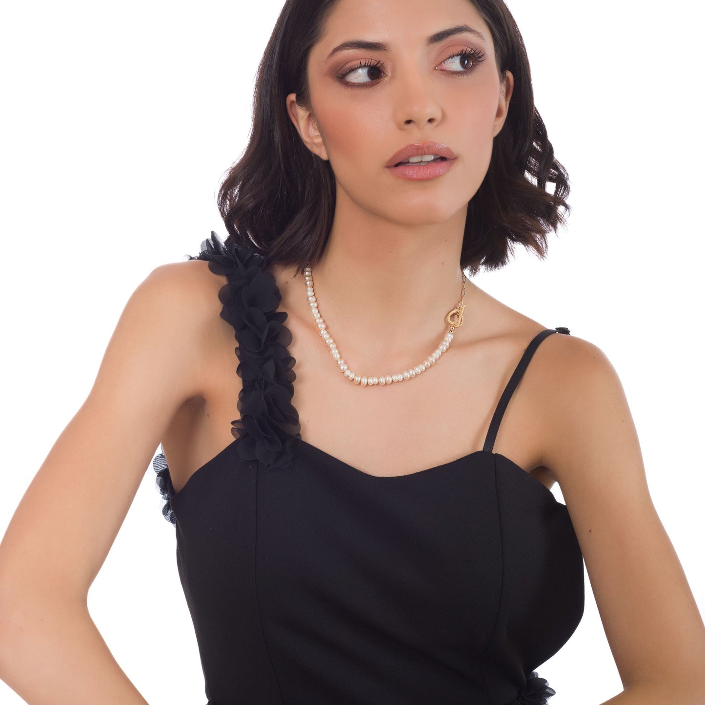 PÄRLHJÄRTA HALSBAND