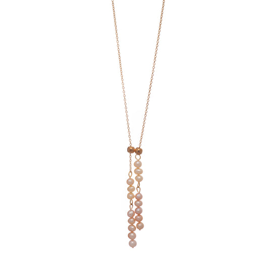 PÄRLDROPPAR  HALSBAND