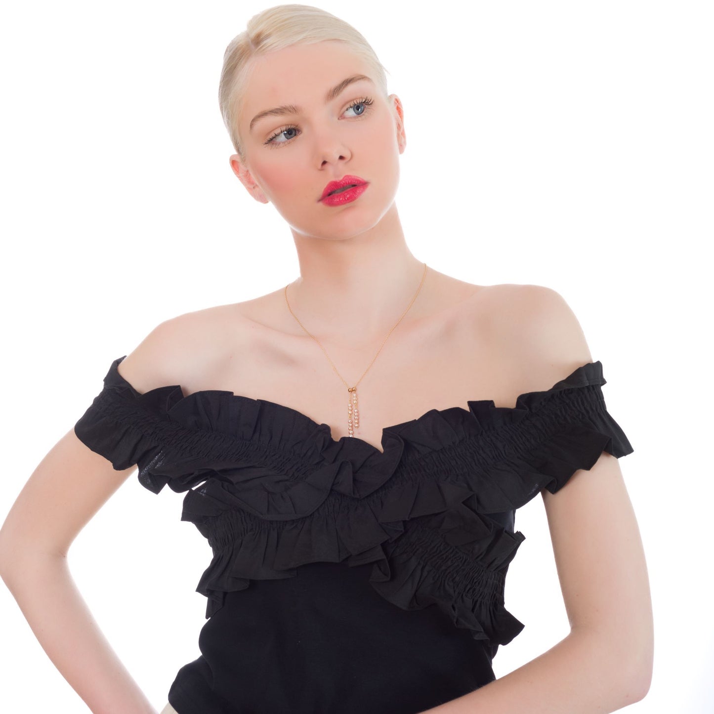 PÄRLDROPPAR HALSBAND