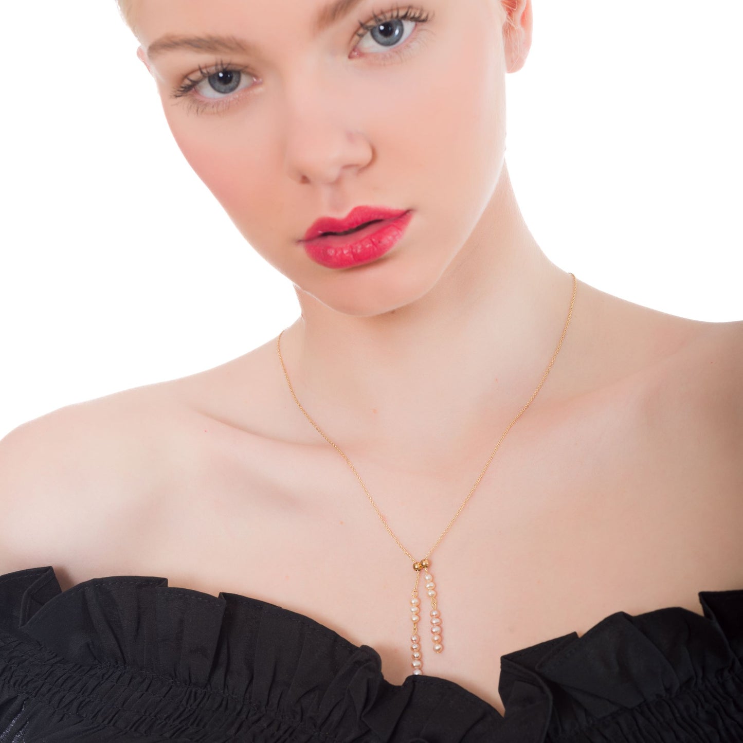 PÄRLDROPPAR HALSBAND