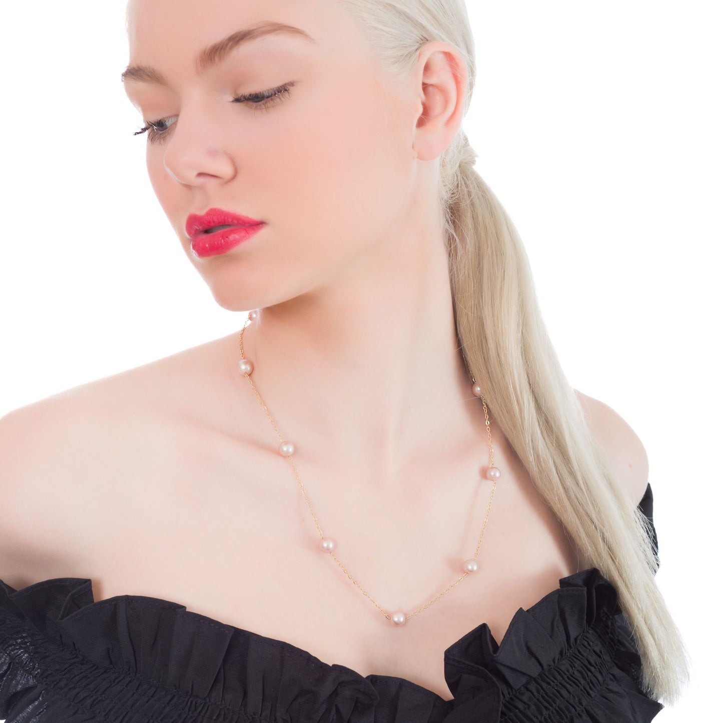 PÄRLSTRÅLE HALSBAND