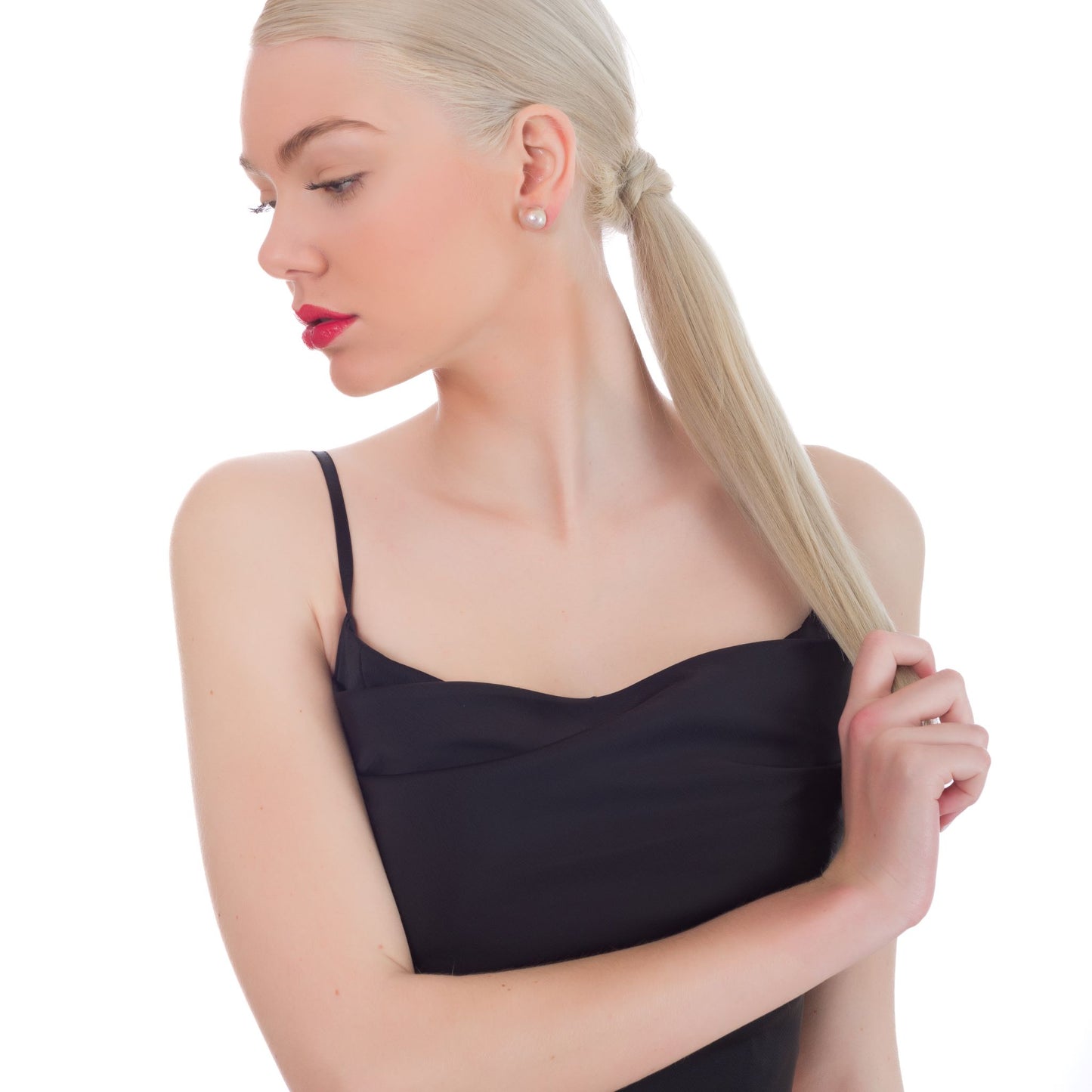 ROSIG – Rosatonade barockpärlörhängen med havets elegans