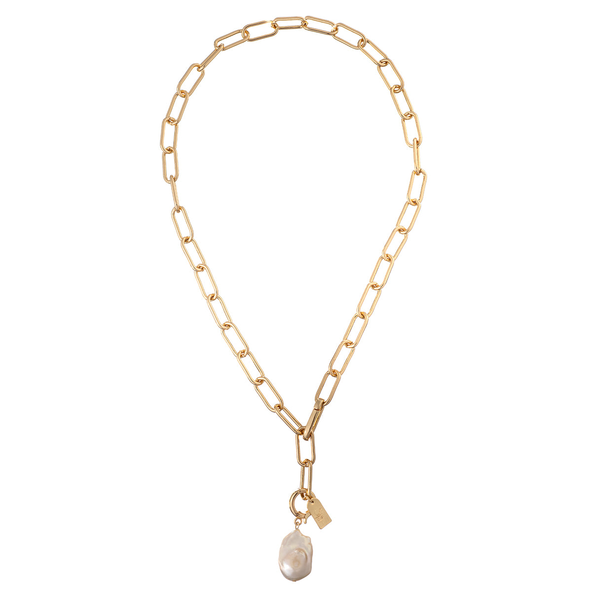 ETHOS STATEMENT - Lyxigt Halsband med Avtagbar Pärla